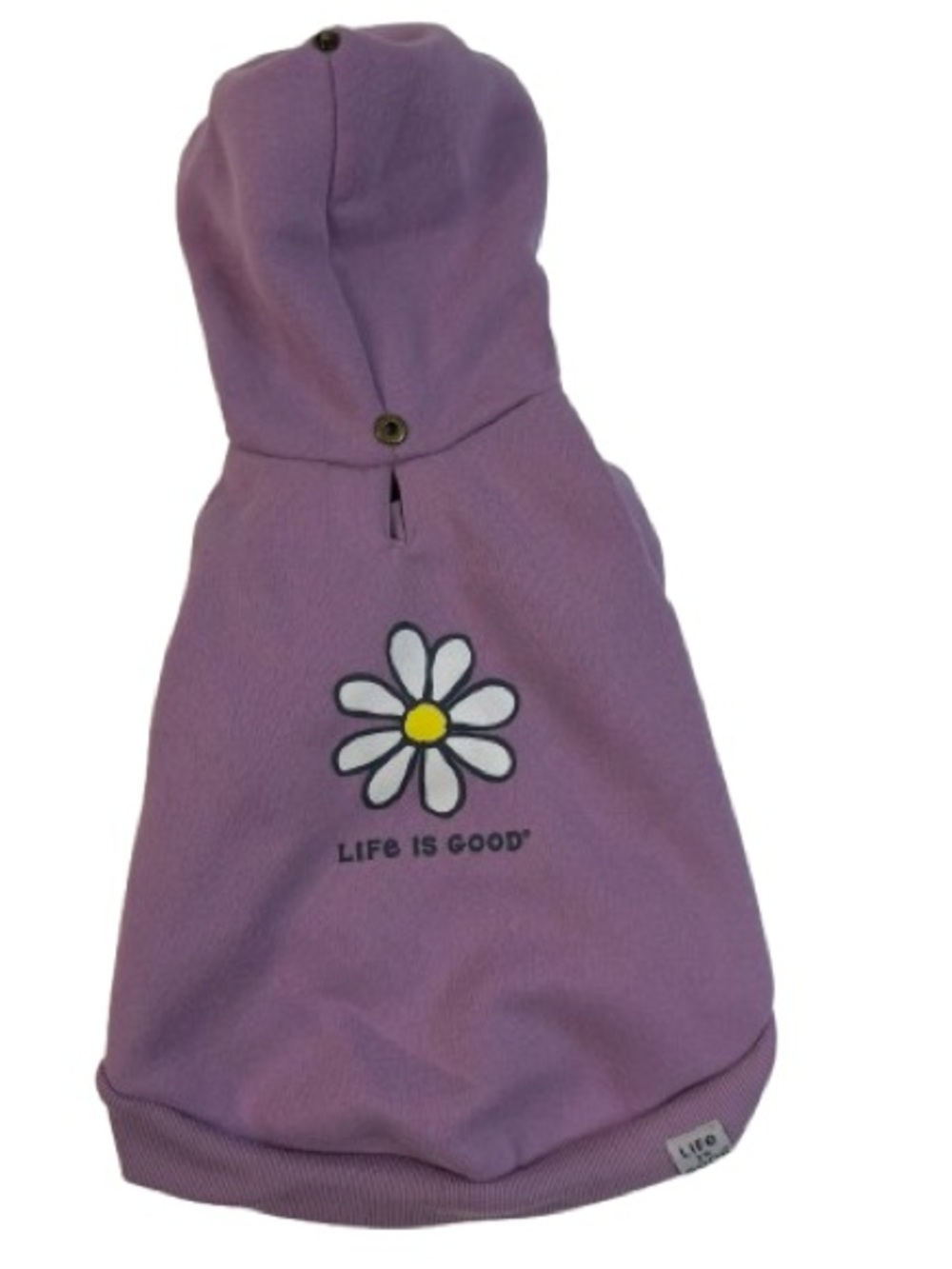 Life Is Good Lavender Daisy Pet Hoodie